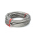 304不锈钢 1 1.5 2 3 4 5 6mm吊车起重钢丝线钢索绳晾衣绳钢丝绳 包塑后4mm*1米