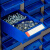 邦瑞耐 抽屉式零件柜整理柜螺丝物料刀具电子元器件分类存放柜 75抽蓝色抽屉无门