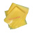 气相防锈塑料包装袋自封口袋pe防锈膜工业机械金属汽配零部件 黄色(无V型口) 无自封口 26.5X50X16丝黄色100个(底有V型