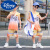 迪士尼（Disney）儿童篮球服套装男童夏季新款中大童运动背心男孩女孩速干训练服装 YDZX-072款黄色 送五件套 16码/90-100建议身高90-100cm年
