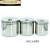 适用于于304不锈钢罐废液缸桶酒精棉纱布加厚定制 304 12厘米