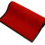 麦锐欧 PVC复合底双条纹地毯 走道门口迎宾地毯 1.3mX0.8m 红色 单位：块 定制款不可退换