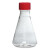 LABSELECT甄选 17311 500ml 三角细胞培养瓶摇菌瓶锥形透气盖PC玻璃瓶 ,1个/包,12个/箱