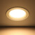 佛山照明（FSL）LED筒灯嵌入式天花灯全铝材全白2.5寸5W开孔75-90mm 黄光（3000K）