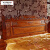 咏月 红木家具非洲花梨（学名：刺猬紫檀）中式实木床 双人床1.8米卧室家具 1.8米定金(付清尾款发货)