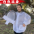 3D透气网面防蜂衣蜜蜂防护服加厚防蛰防蜂服抓蜜蜂衣服养蜂防护服 白色太空帽蜂衣