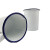 沸耐笙 SY-0786 白色搪瓷盘带盖方盘托盘搪瓷量杯不锈钢方盘 带刻度线带手把蓝边 不锈钢方盘30*45*4.8cm 1件
