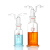 玻璃气体洗瓶250 500 1000ml实验室用洗气瓶加厚多孔孟氏气体洗瓶 60ml 24/29 单个瓶身