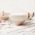 儿童陶瓷碗 猫咪卡通碗个性可爱立体陶瓷碗学生碗家用日式餐具儿 青色黑猫碗