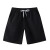 EOENKKY新款男士短裤户外休闲运动沙滩裤夏季男士泳裤宽松多色 黑色 L建议120-140斤