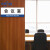 中环力安 办公室科室标识牌工厂生产车间仓库会议室总经理室公司单位部门牌B 办公室(PVC板) 12x30cm