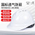 LISM印字 三筋安全帽工地国标加厚透气施工建筑工程领导头盔劳保定制L 白色 V型透气