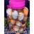 纪文腌咸鸭蛋容器腌制鸡蛋鹅蛋罐泡菜坛子家用带盖糖蒜玻璃瓶密封罐 4斤加厚方格瓶(+瓶刷)