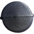 聚远 JUYUAN 马钢玛钢水暖可锻铸铁管件 镀锌玛钢管帽DN15 1/2英寸 4分 100个起订
