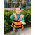 适用于户外漂流雅马哈救生衣 儿童成人游泳浮潜穿戴 独立包装配胯 儿童雅马哈(橘色) 均码
