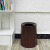 定制垃圾桶风客厅卧室卫生间双层木纹北欧现代新中式 浅色木纹(大号)+100只加厚垃圾