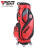 PGM 新款高尔夫球包男航空托运球包防水伸缩包平推四轮golf包袋 红色