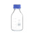 透明丝口瓶蓝盖试剂瓶玻璃宽大口方形瓶100 250 500 1000ml 250ml 棕色 GL45