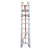 铝合金3联梯子加厚折叠单面升降工程梯云梯16米伸缩长梯定制 15.5米升降/缩回5.76米