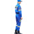 瑞可特 RSF320 抢险救援服套装 长袖反光应急救援防静电服 电网电力劳保工作服 蓝色（上衣+裤子） M 