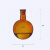 化科  棕色单口圆底烧瓶棕色反应瓶 100ml*29,2个 