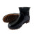 大杨PLA187防滑元宝靴水靴 黑色1双 44码 PVC耐油耐酸碱防水低帮雨鞋 定制