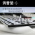 黑吉蛇DK100机械键盘有线单模RGB客制化DIY热插拔游戏电竞吃鸡家用办公商务打字98配列外设CF 黑色（RGB）单模 热插拔 红轴