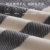 喜屋（SHERWOOD）羊毛毯 可机洗澳洲进口丝光羊毛 四季空调毯办公室沙发午睡毯 灰白条纹 130*160cm(约1.6斤）