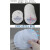 日本重松口罩配件滤棉静电棉碳片碳棉滤纸保护棉U2K滤芯防粉尘 KN90高静电棉100片(约7.5厘米) 均码