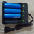 18650锂电池充电器3.7V4.2V强光手电筒4槽智能充电器充饱自动转灯 充电器+2节18650型号