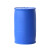 初诗 化工桶 加厚200L闭口双环桶10.5kg塑料桶工业化工包装桶水油周转桶油漆桶 蓝900*600*600mm