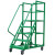 登高梯超市仓库移动理货平台车可拆卸取货梯子可移动梯子部分 平台离地3.5米灰色7-10发货
