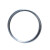 高着（GAOZHUO）304不锈钢圆环圈固定用钢圈美术环O型圆环焊接圈环抄网渔环圆圈环 25厘米直径5毫米丝粗