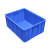 塑料周转箱大号长方形物流加厚带盖储物收纳盒子养龟箱零件盒 10号箱(600x485x355) 无盖