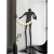 鸿登后现代轻奢人形雕塑艺术装饰落地灯别墅客厅创意玻璃钢落地大摆件 人物雕像1.8米