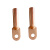 铜过渡接线鼻子DT系列10-300铜鼻子国标电缆接线耳冷压电缆金具ZT DT95非标本色