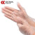 成楷科技 CKS-PBAT902MS-CR-M 可降解食品级一次性手套食品加工厨房手套 贴合型磨砂透明M码