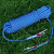 耐磨户外登山绳攀岩绳救生绳装备绳子绳索安全绳保险绳高空作业绳 10米蓝10.5mm加粗款