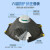 耐呗斯NBS9503VCP杯型活性炭防有机气体口罩头带有呼吸阀KP95级防尘工业口罩15只装