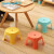 茶花 塑料板凳 小凳子小板凳 换鞋凳洗衣凳 方凳 111001 颜色随机 1个装