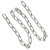 玛仕福 304不锈钢链条4mm（2米） 长环链条铁链金属防盗链