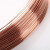 海斯迪克 HKHE-007 紫铜丝 裸铜丝线 紫铜导电导热铜丝线 紫铜线 0.3mm*10m