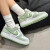 耐克（NIKE）【潮】板鞋Air Force AF1女鞋夏季低帮空军一号防滑运动休闲鞋 FB1872-030（绿色）毛绒款 38