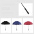 彩芷 雨伞定制logo可印广告字订制酒店长柄直杆伞大号 双面（联系客服备注颜色）
