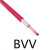 石井庆丰国标纯电线ZB-BVV BVR BV1 5 2.5 4 6 10无氧铜国标 ZB-BVV25双皮单芯百米