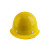 铁头功安全帽  新国标ABS玻钢型透气黄色 可定制 工程工地建筑施工