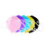 蓝冠（BLUEGUAN）kn95儿童口罩小孩学生防尘透气防护面罩kn95口罩紫色200只装【单片独立装】