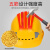 ABS反光安全帽工程工地施工建筑监理领导安全头盔印字劳保帽 欧式-透气款-橙色