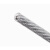304不锈钢丝绳1 1.5 2 3 4 5 6 8mm粗晾衣绳包塑不锈钢软细钢丝绳 2.5mm(50米7*19)