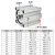 ACQ小型薄型气动型CDQ2B气缸CQ2B 20/25/32/40/50/63-10-15 D CQ2B32-5D精品